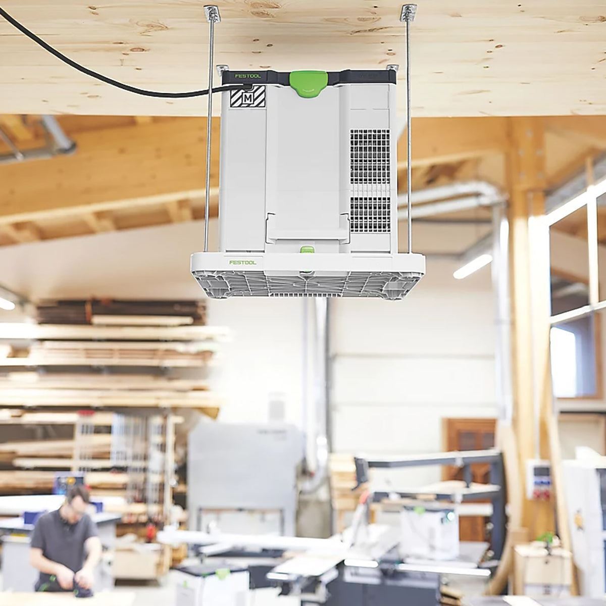 Festool SYS-AIR M 110V GB Air purifier - 577786 With DH-SYS-AIR Ceiling Bracket 578357