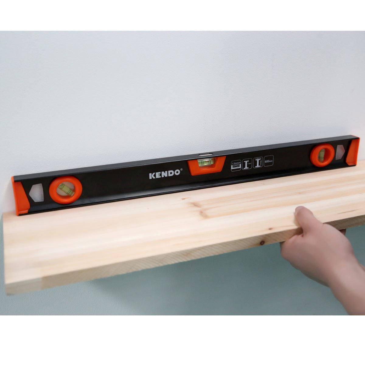 Kendo 300mm Aluminium Spirit Level I Type