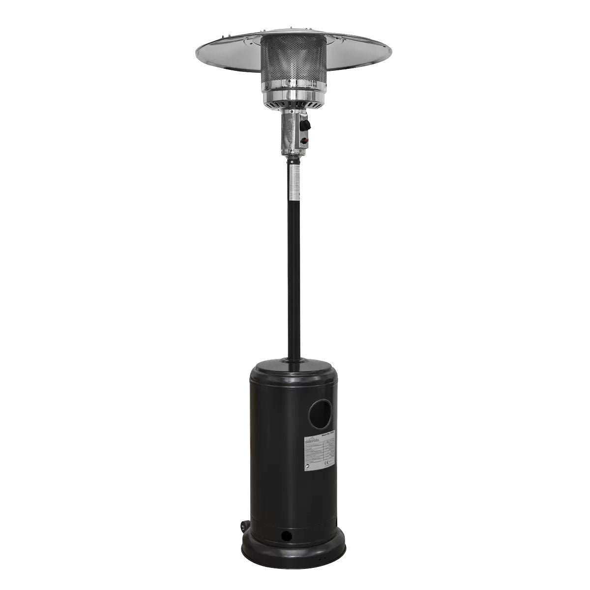 Sealey DG1 Dellonda Outdoor Garden Gas Heater 13kW Commercial & Domestic Black