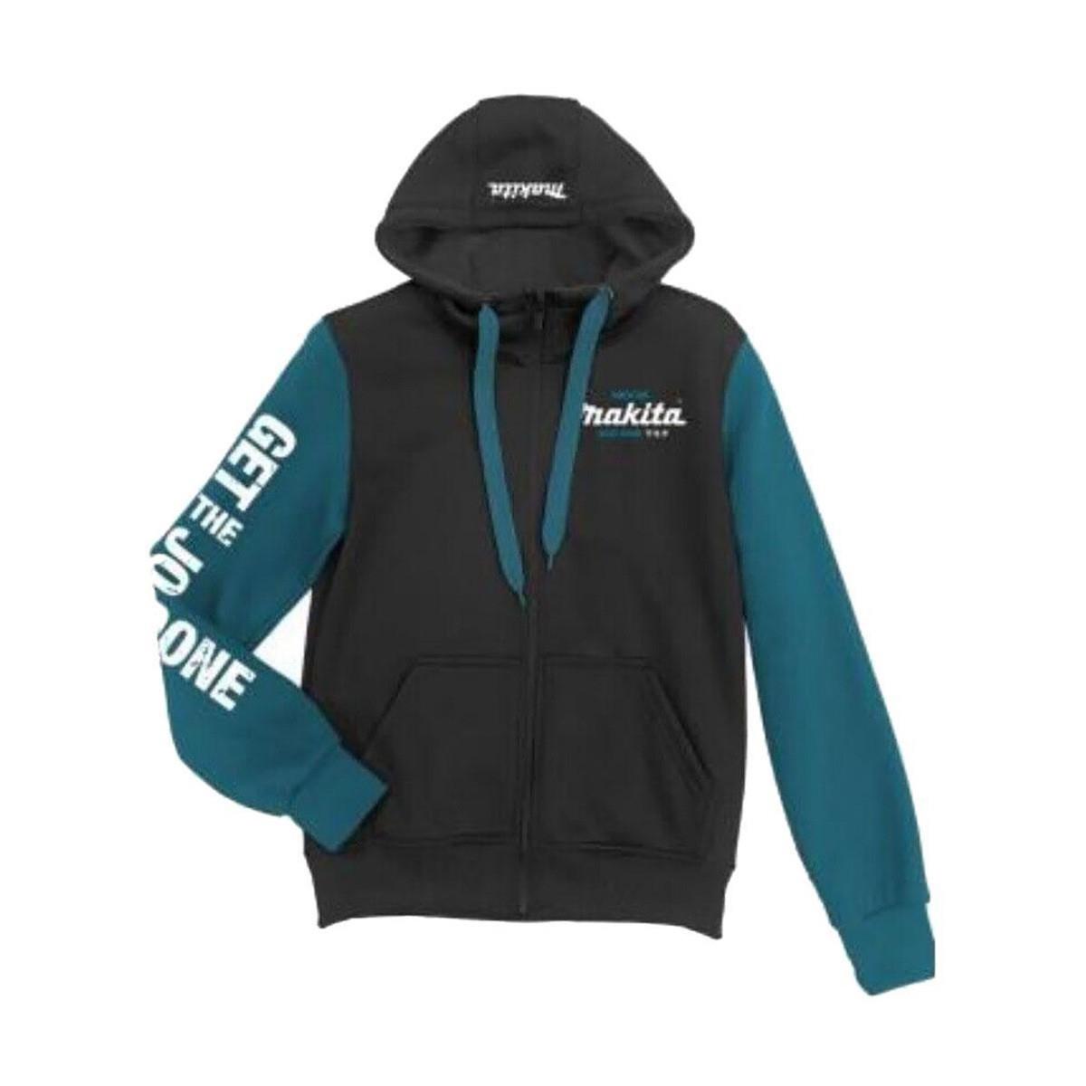 Makita 98P223/L Black & Blue Hoodie Size - Large
