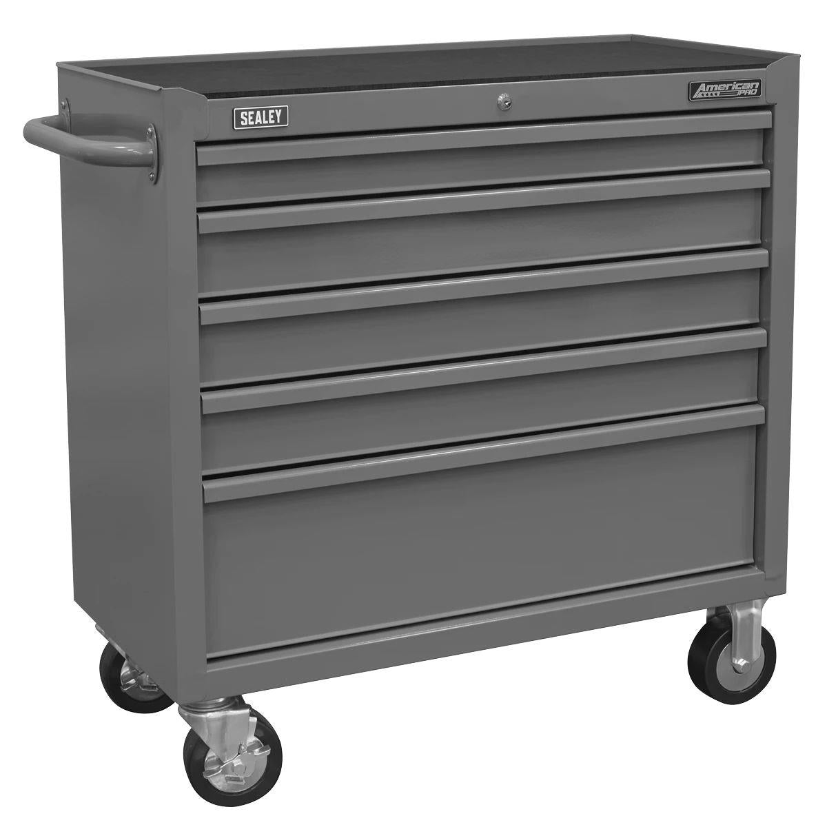 Sealey AP1101G American PRO Rollcab 5 Drawer Grey