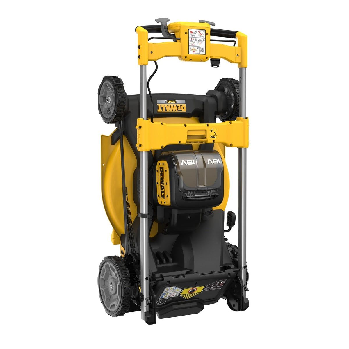 Dewalt DCMWSP156N-XJ 36V Brushless Self-Propelled Lawn Mower with 2 x 6.0Ah Battery & Charger