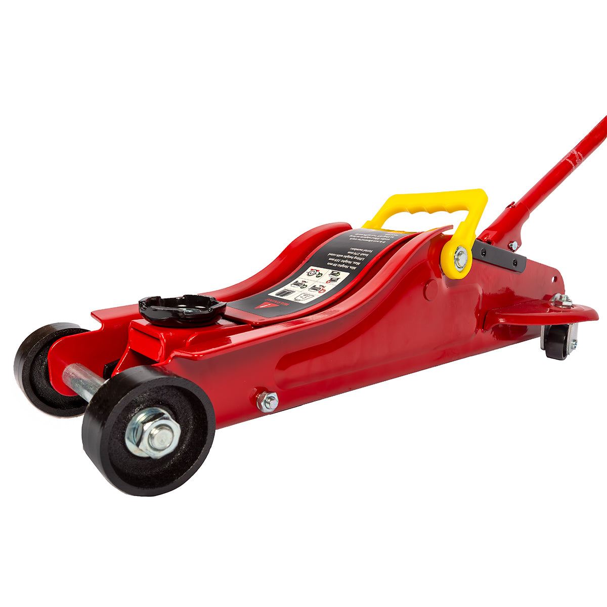 Big Red Torin 2-Ton Hydraulic Jack Low Profile Lifting Range 89-359 mm