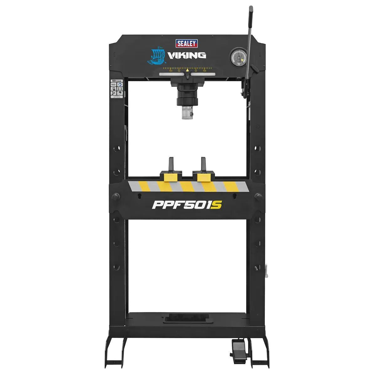 Sealey PPF501S Viking Air/Hydraulic Press 50 Tonne