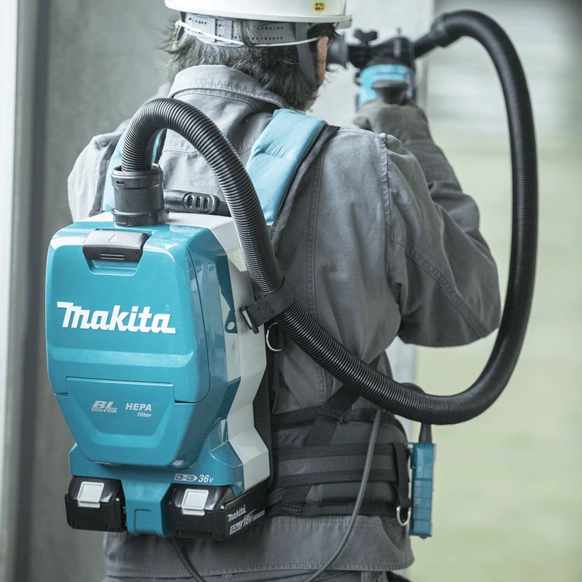Makita DVC261ZX11 36V LXT Brushless Backpack Vacuum Cleaner Body Only