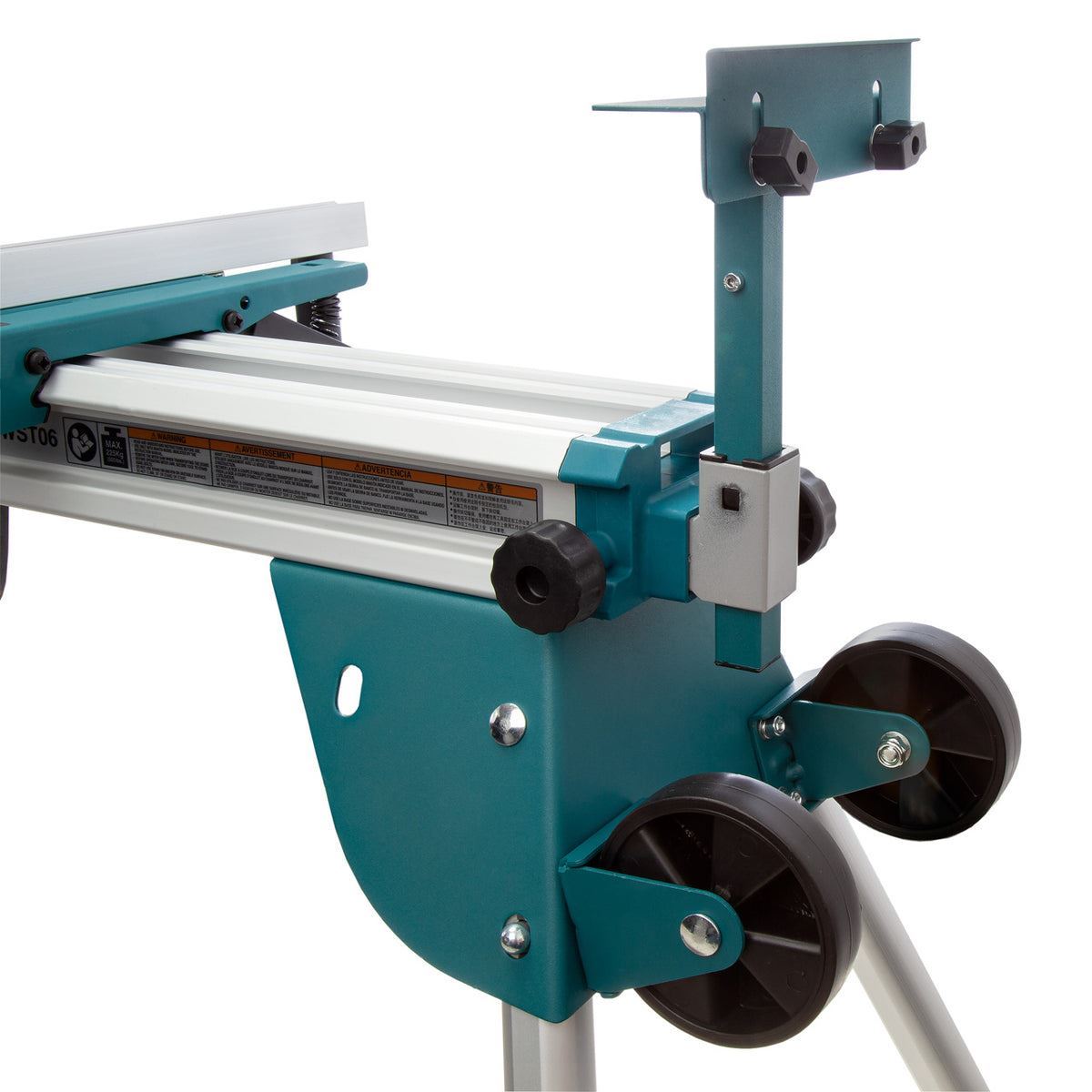 Makita DEBWST06 Adjustable Wheeled Extendable Folding Mitre Saw Stand Item Condition Damaged Box