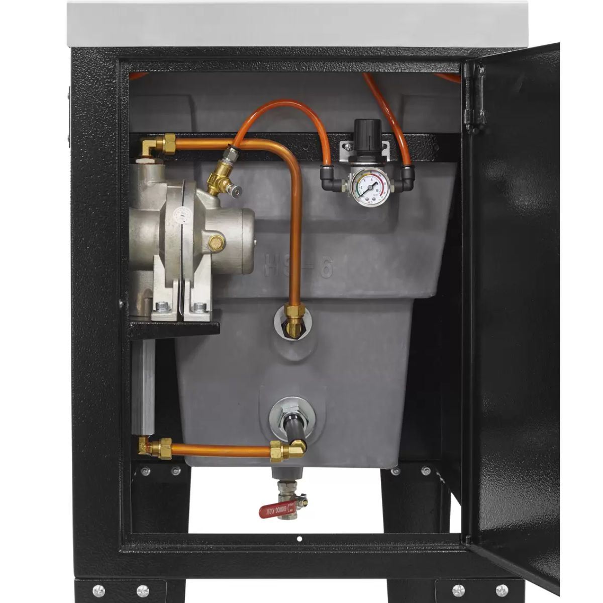 Sealey SM23P Premier Spray Gun Cleaning Tank 2 Gun Capacity