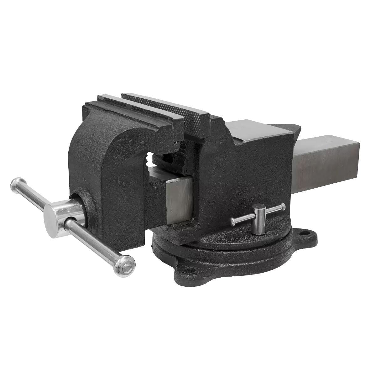Sealey SGV150 SG Iron Industrial Vice with Swivel Base 150mm