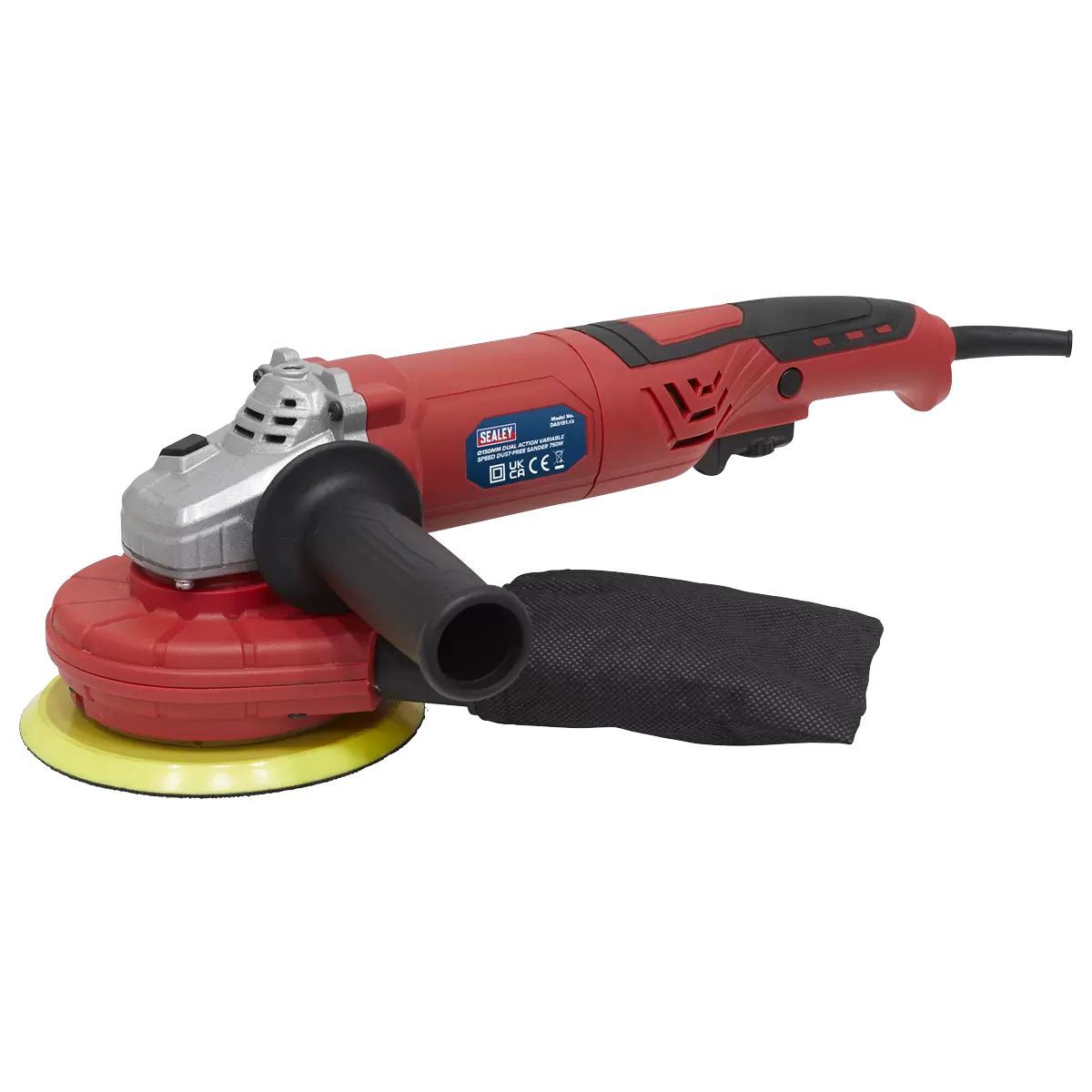 Sealey DAS151 Ø150mm Dual Action Variable Speed Dust-Free Sander 230V/750W
