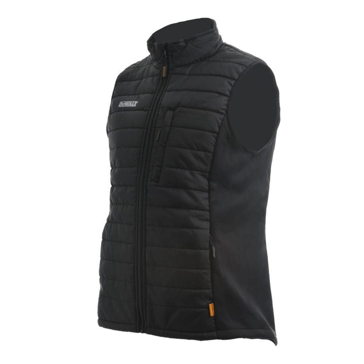Dewalt Force Lightweight Rip-Stop Padded Gilet Black - Size XL