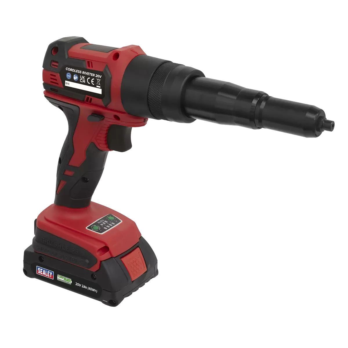 Sealey CP314 Cordless Riveter 20V 2Ah Lithium-ion
