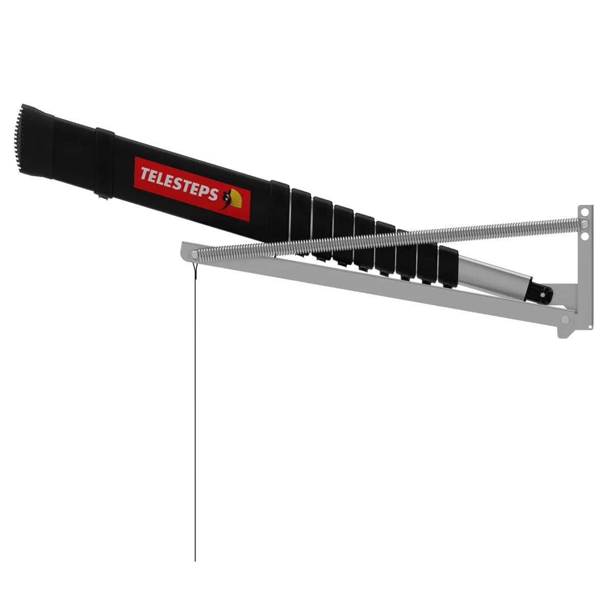 Telesteps TEL72527541 Loft Line Maxi Telescopic Ladder 10 Tread Durable & Versatile for Home & Work