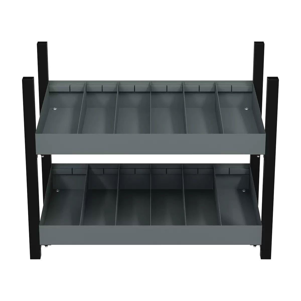 Sealey APMRM4 Modular Storage Mid Unit 2 Compartment Shelve 580 x 340 x 444mm