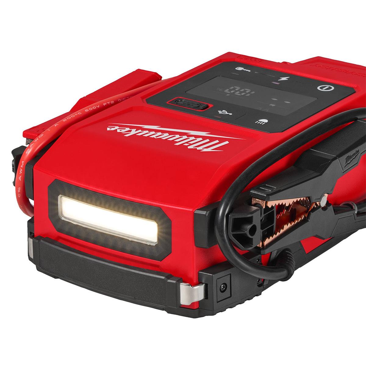 Milwaukee M18JS2000-0 18V Jump Starter with 1 x 12.0Ah Battery & Charger