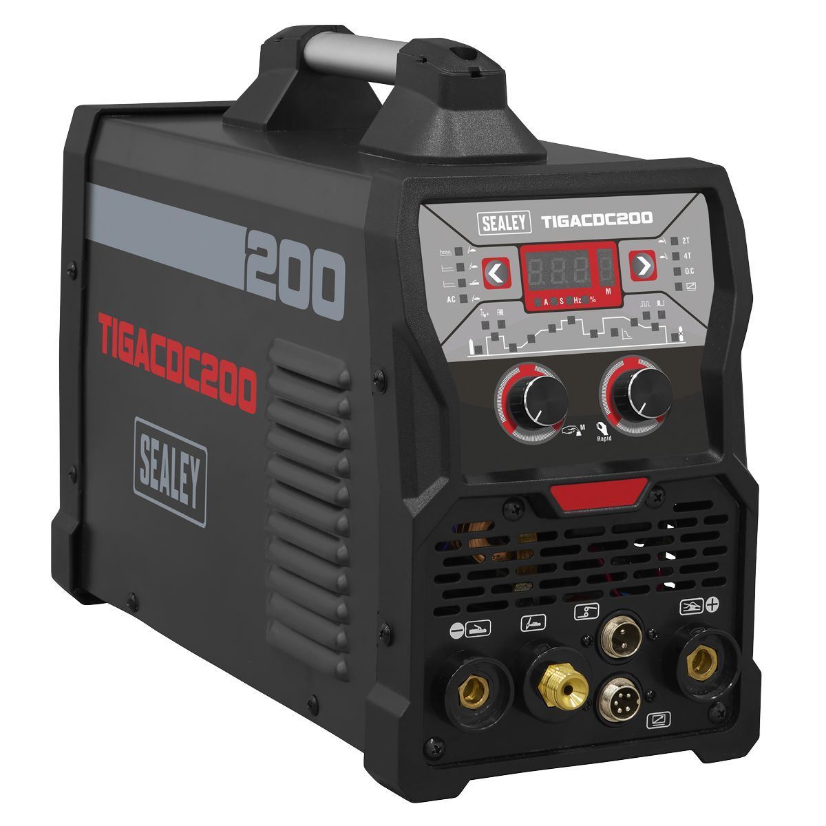 Sealey TIGACDC200 TIG/MMA AC/DC Pulse Inverter Welder 200A/230V