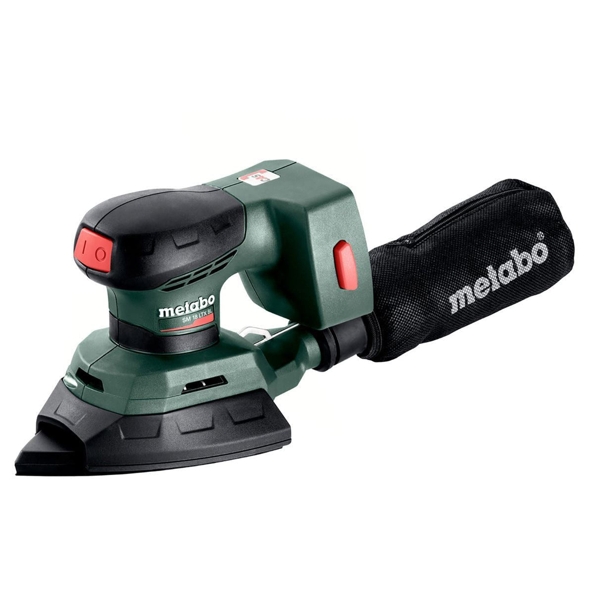 Metabo SM 18 LTX BL 18V Brushless Multi Sander with 1 x 8.0Ah Battery Charger & Metabox