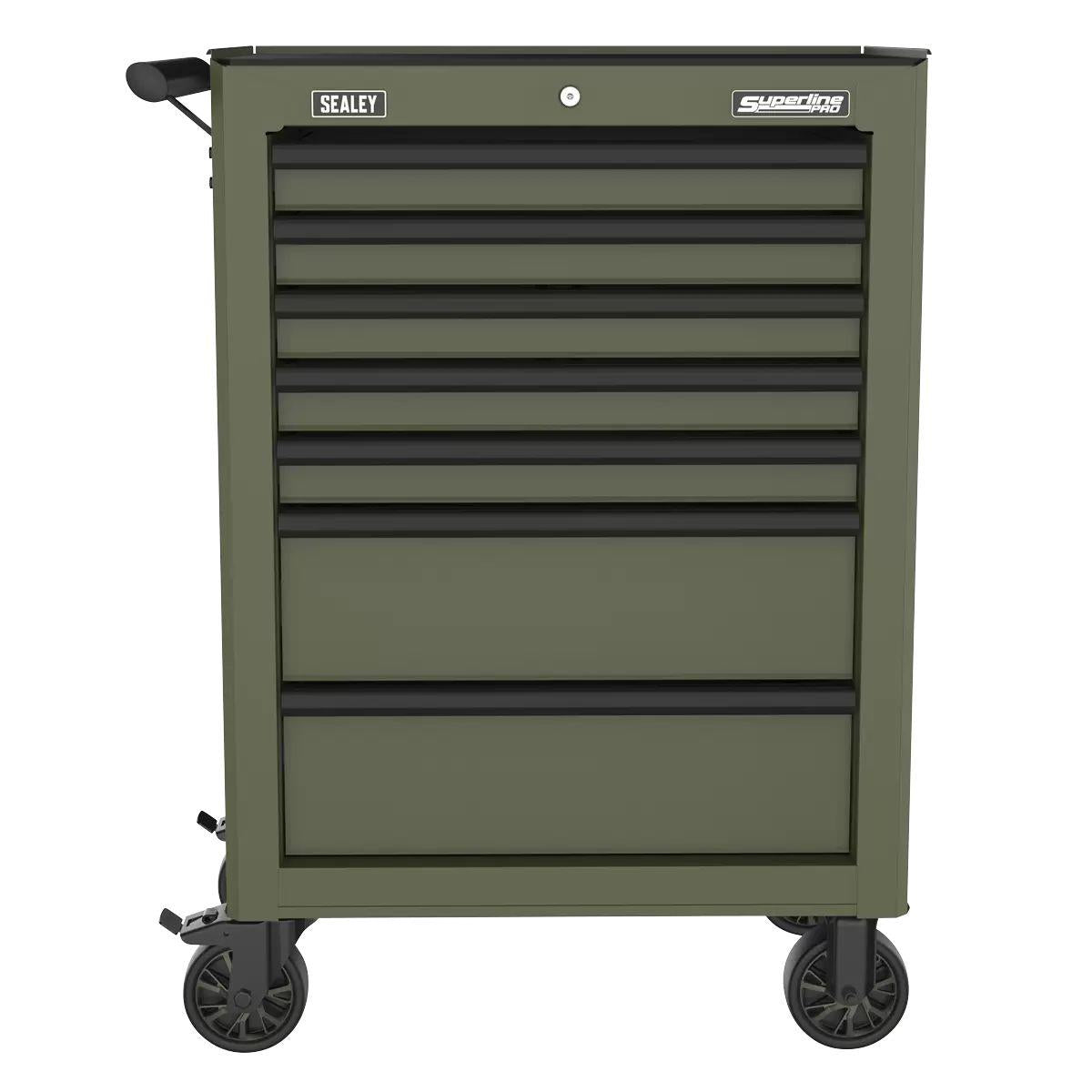 Sealey AP26479TK Superline PRO Heavy-Duty Rollcab 7 Drawer Khaki