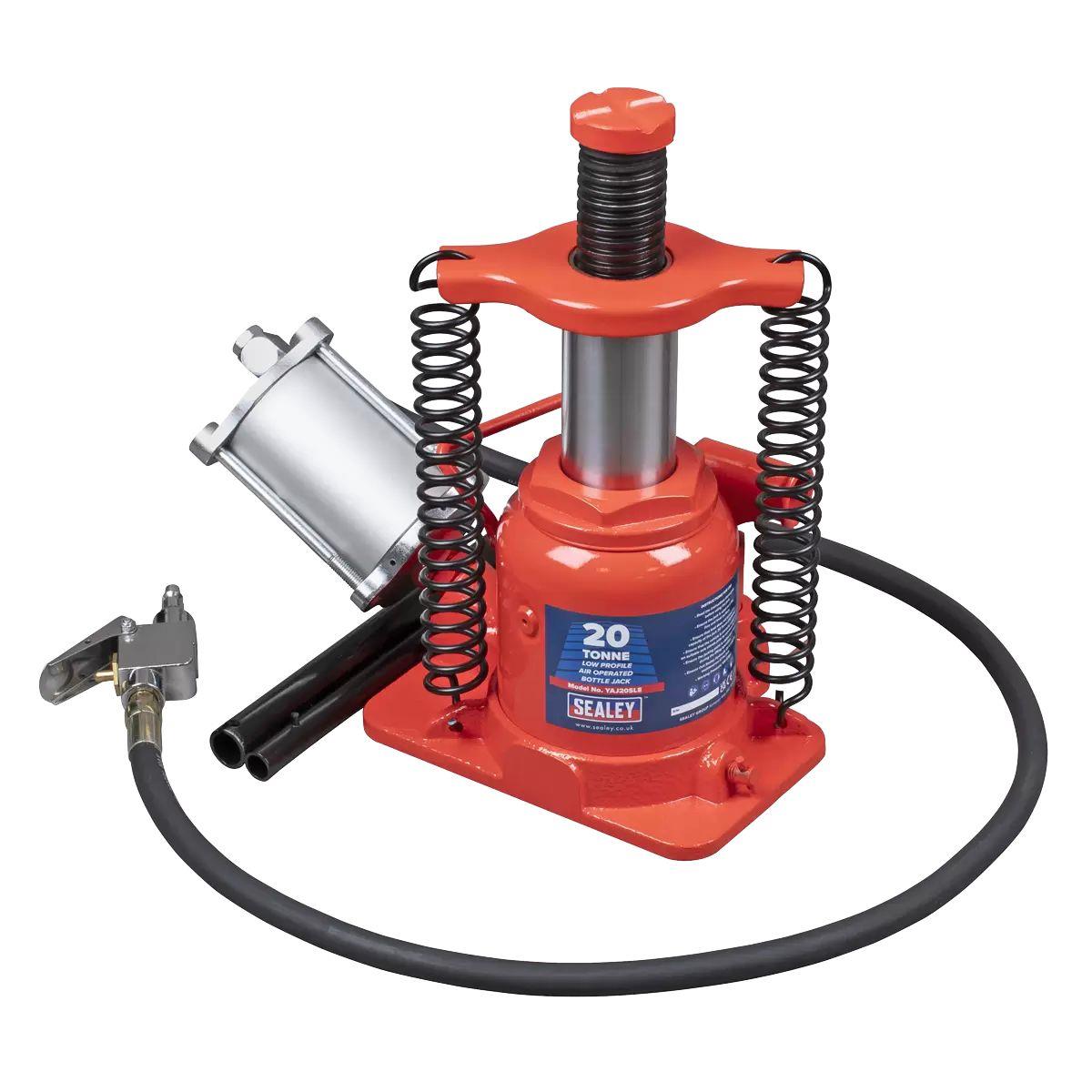 Sealey YAJ20SLE Low Profile Air Operated Hydraulic Bottle Jack 20 Tonne