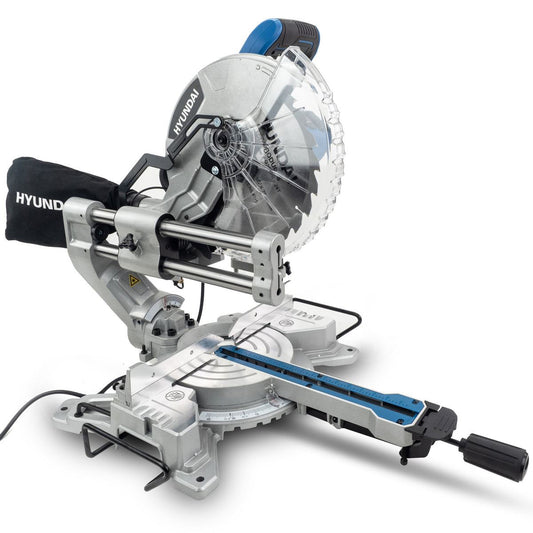 Hyundai HYMS2000E Electric Mitre Saw / Chop Saw with 255mm Blade 230V/2000W