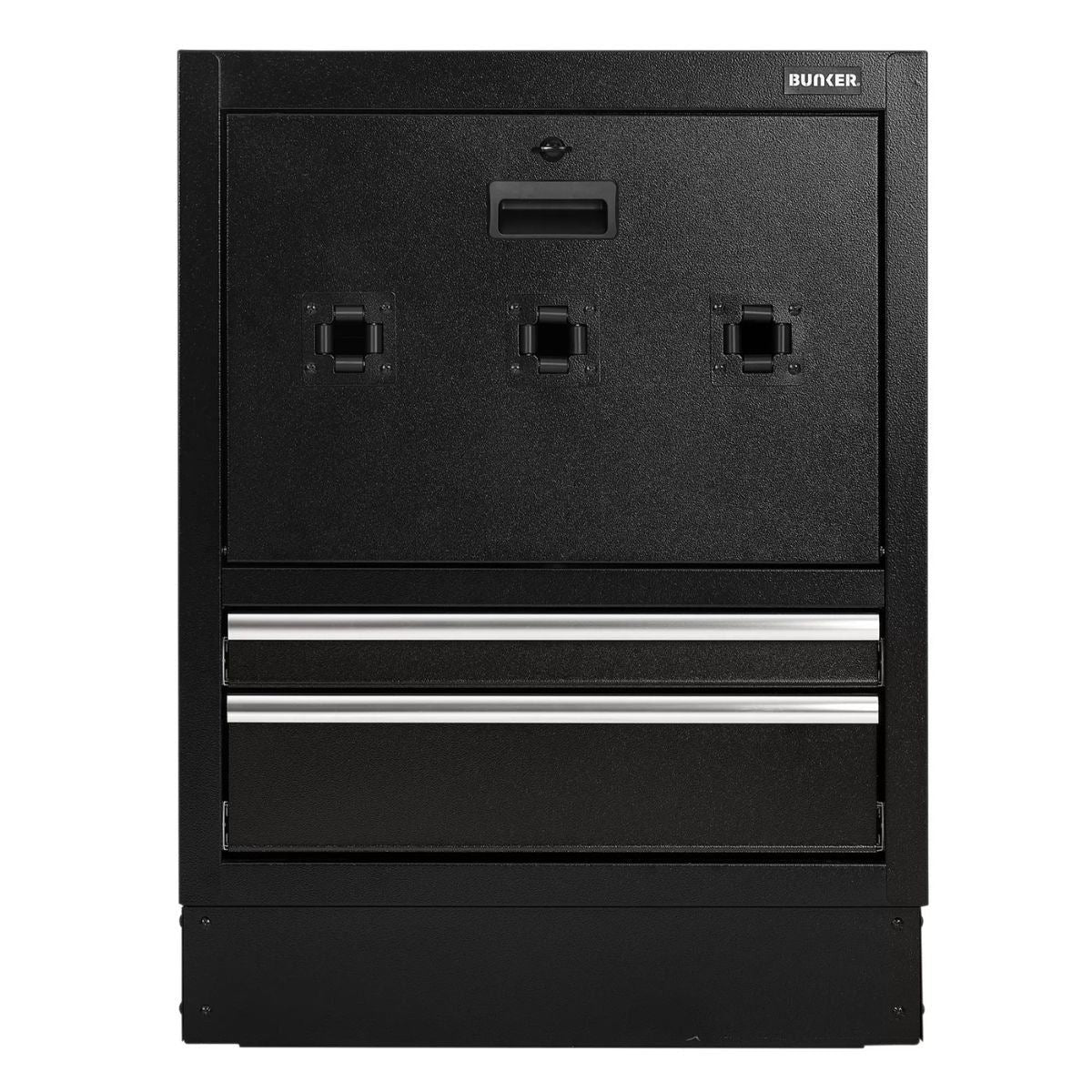 Draper MS400-2RBU BUNKER 680mm Modular Floor Reel Cabinet 2 Drawer Heavy-Duty Storage Solution 23754