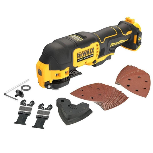 Dewalt DCS353N 12V XR Brushless Oscillating Multi-Tool Body with Accessories