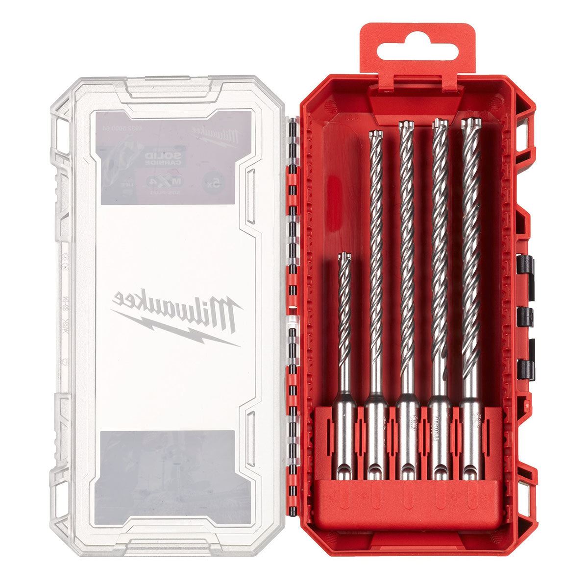 Milwaukee 5 Piece MX4 SDS+ Drill Bit Set 4932500064