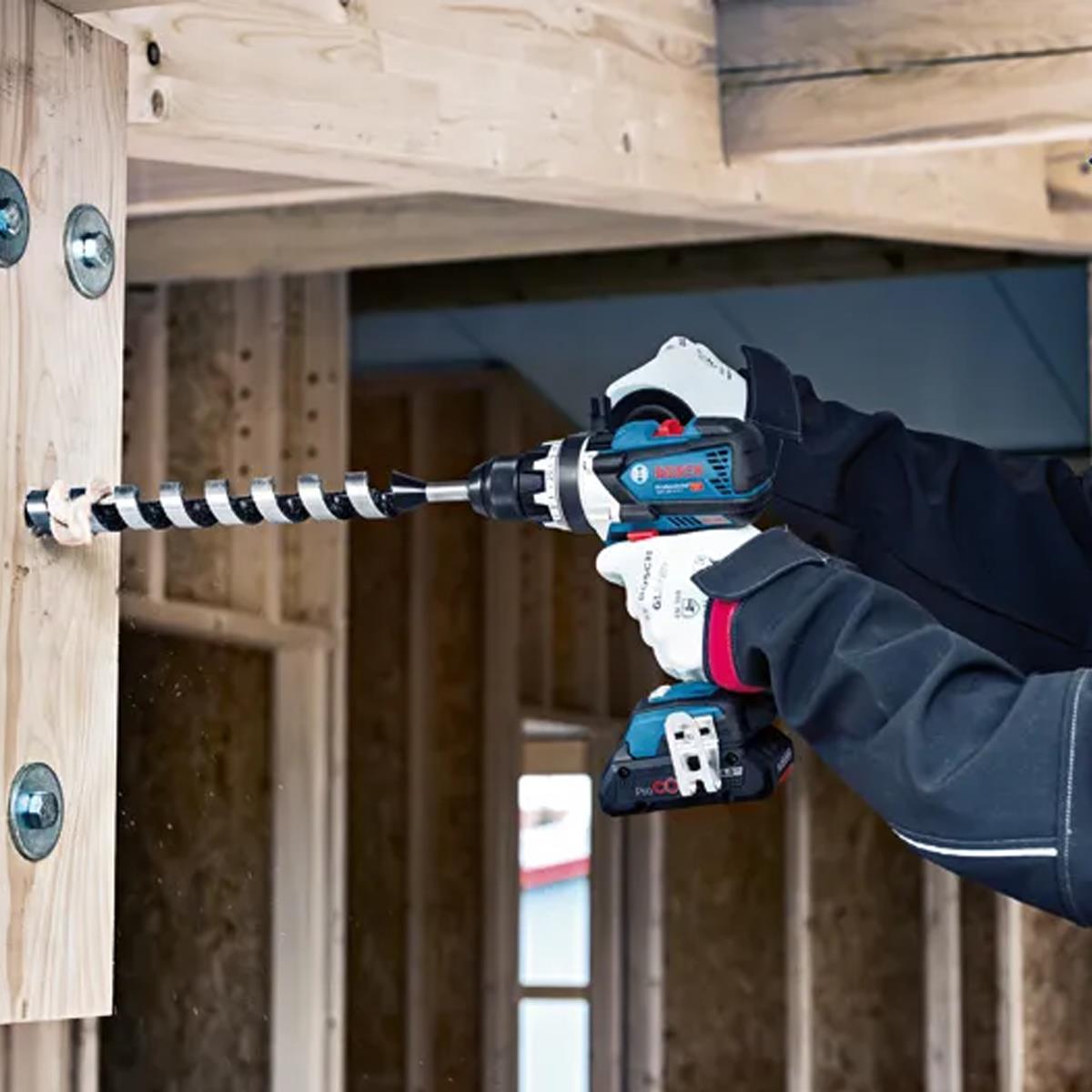 Bosch 0615A5008A 18V Brushless 3 Piece Tool Kit with 2 x 4.0Ah Battery, Charger & Tool Bag