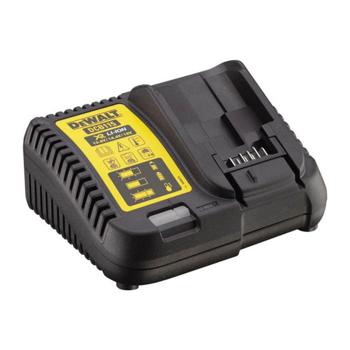Dewalt DCK266P2T 18V XR Brushless Twin Kit with 2 x 5.0Ah Battery, Charger & TSTAK Case