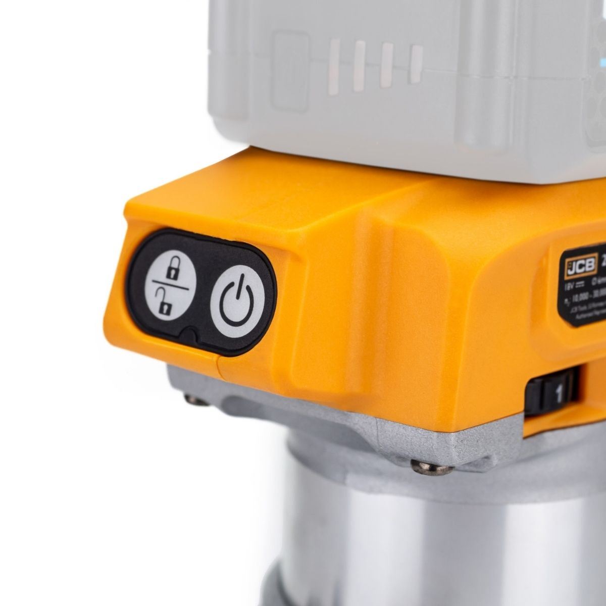 JCB 21-18RTKIT-5X-B 18V Brushless Router with 1 x 5.0Ah Battery, Charger & Bag