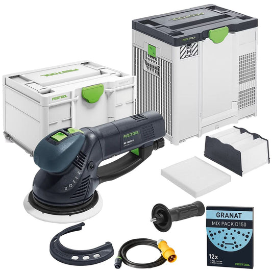 Festool SYS-AIR M 110V GB Air purifier - 577786 With ROTEX 150mm Geared Eccentric Sander 576021