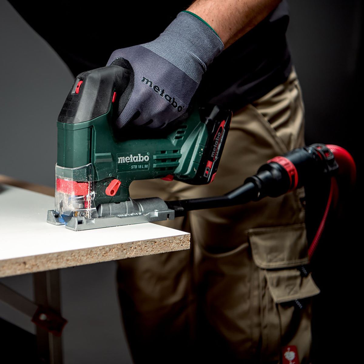 Metabo STB 18 L 90 18V Bow Handle Jigsaw Body Only in Metabox 601048840