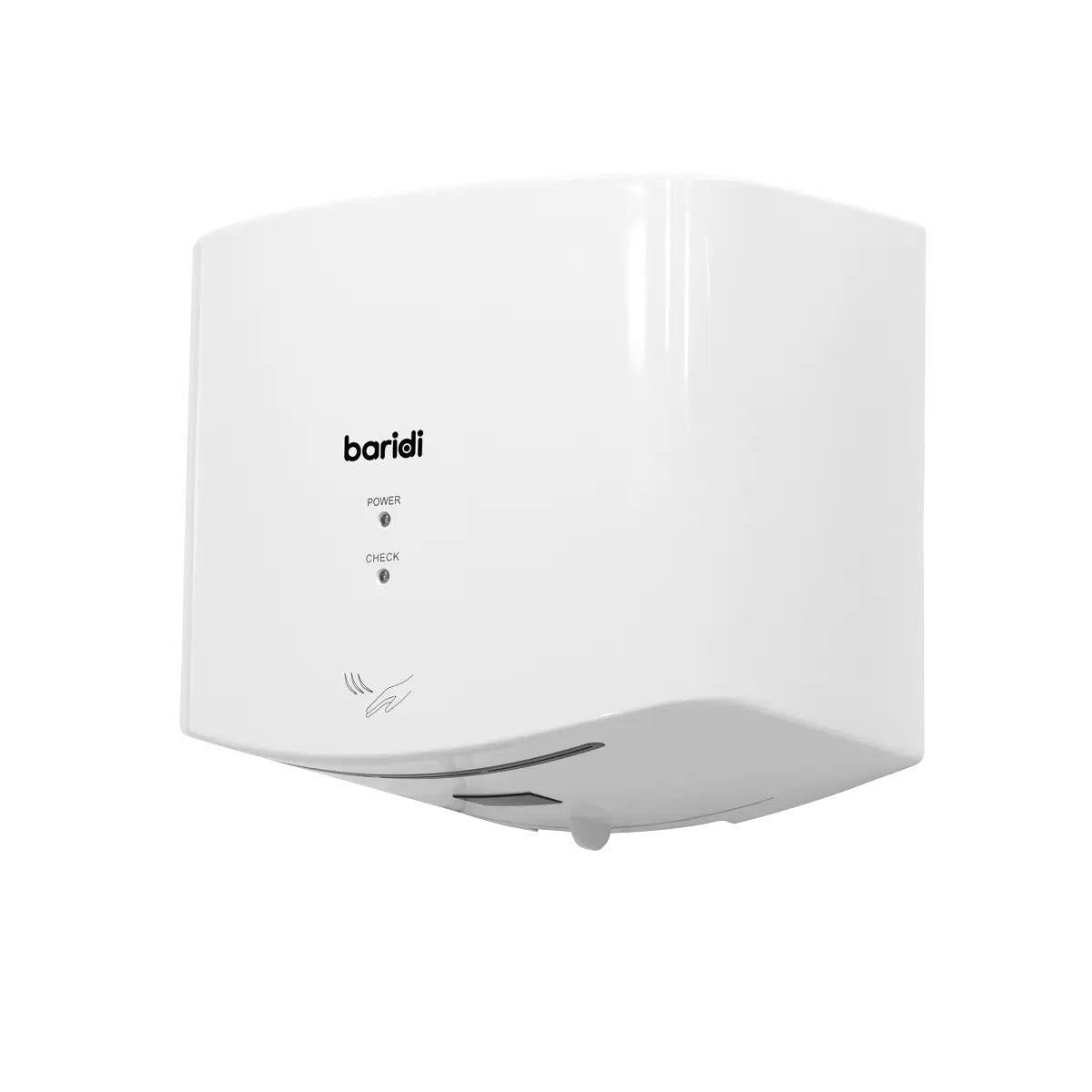 Sealey DH378 Baridi High Speed Hand Dryer with Auto Sensor 1400-1650W/230V White
