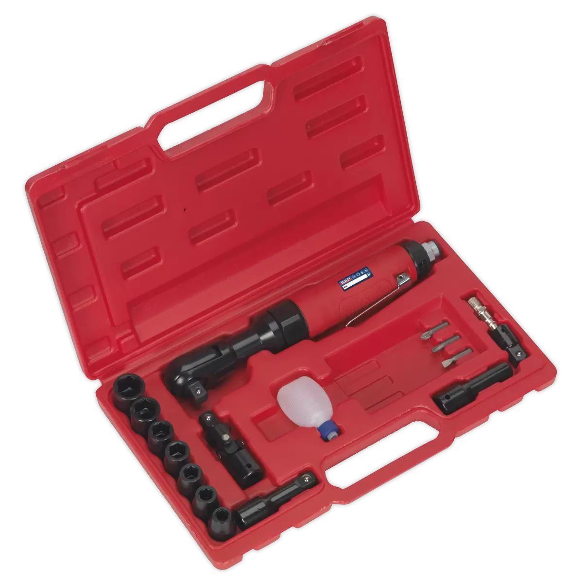 Sealey GSA21KIT Air Ratchet Wrench Kit 1/2inSq Drive