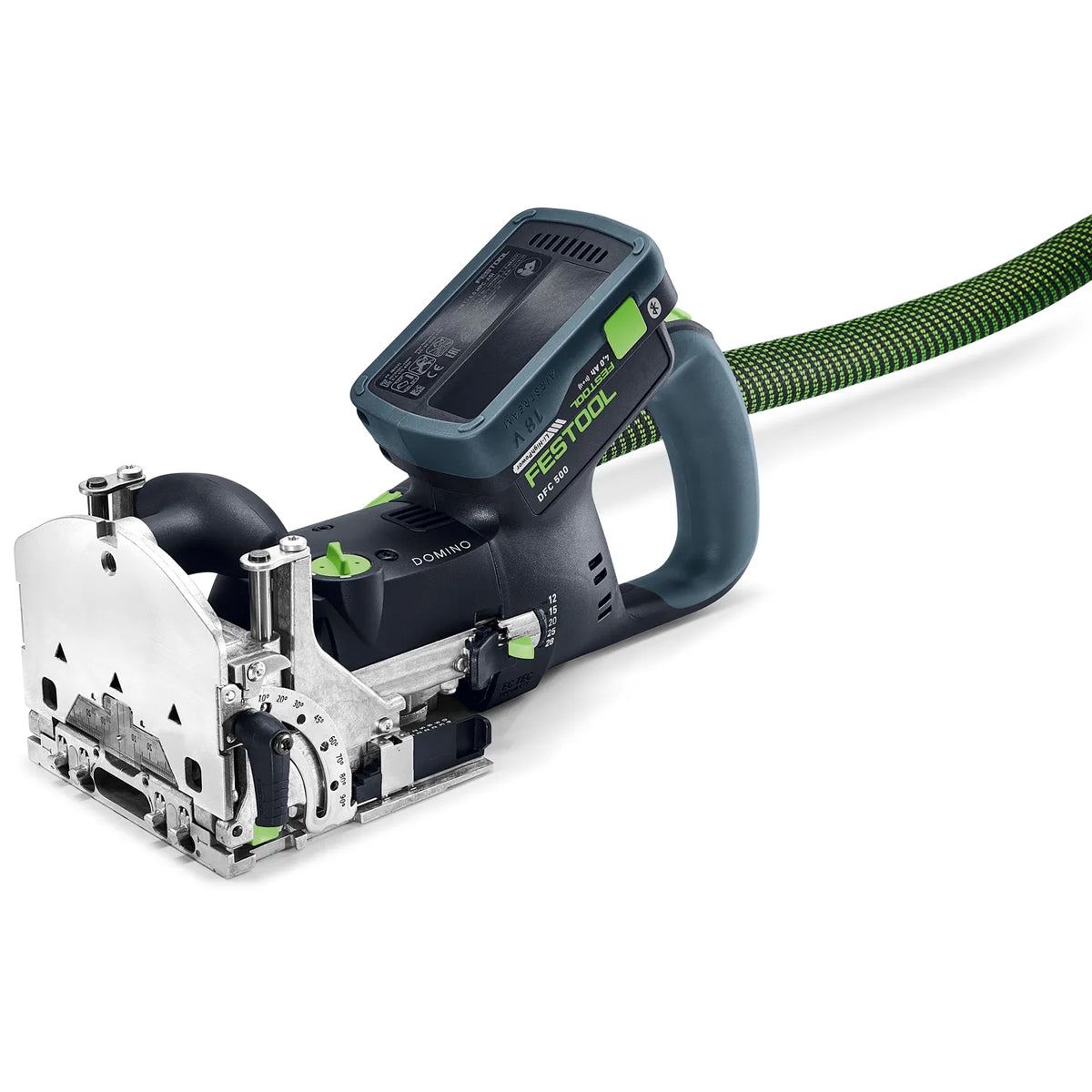 Festool DFC 500 E-Basic 18V DOMINO Joining Machine with 1 x 5.0Ah Battery Charger & Case