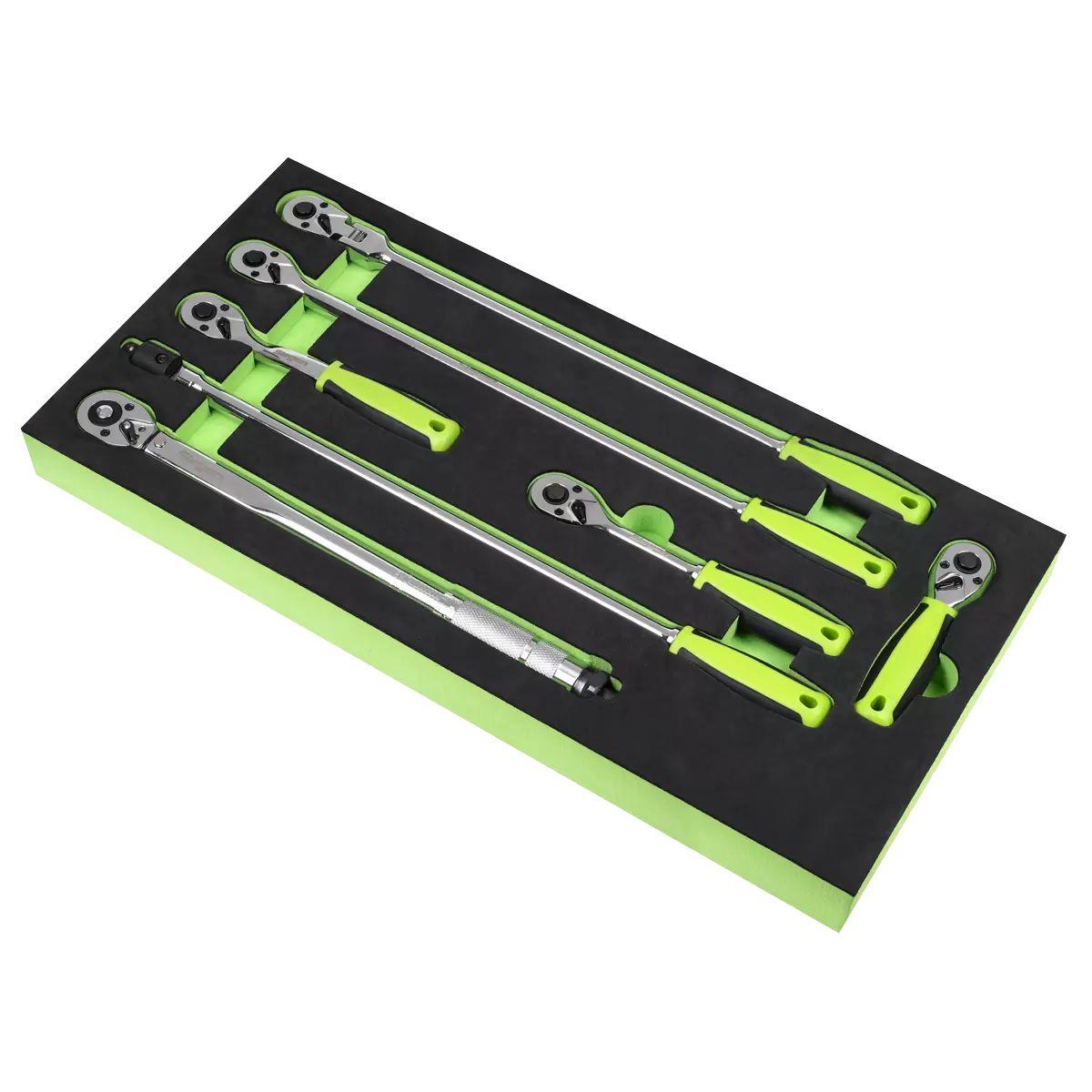 Sealey S01325 Siegen Ratchet Wrench, Breaker Bar & Torque Wrench Set 3/8