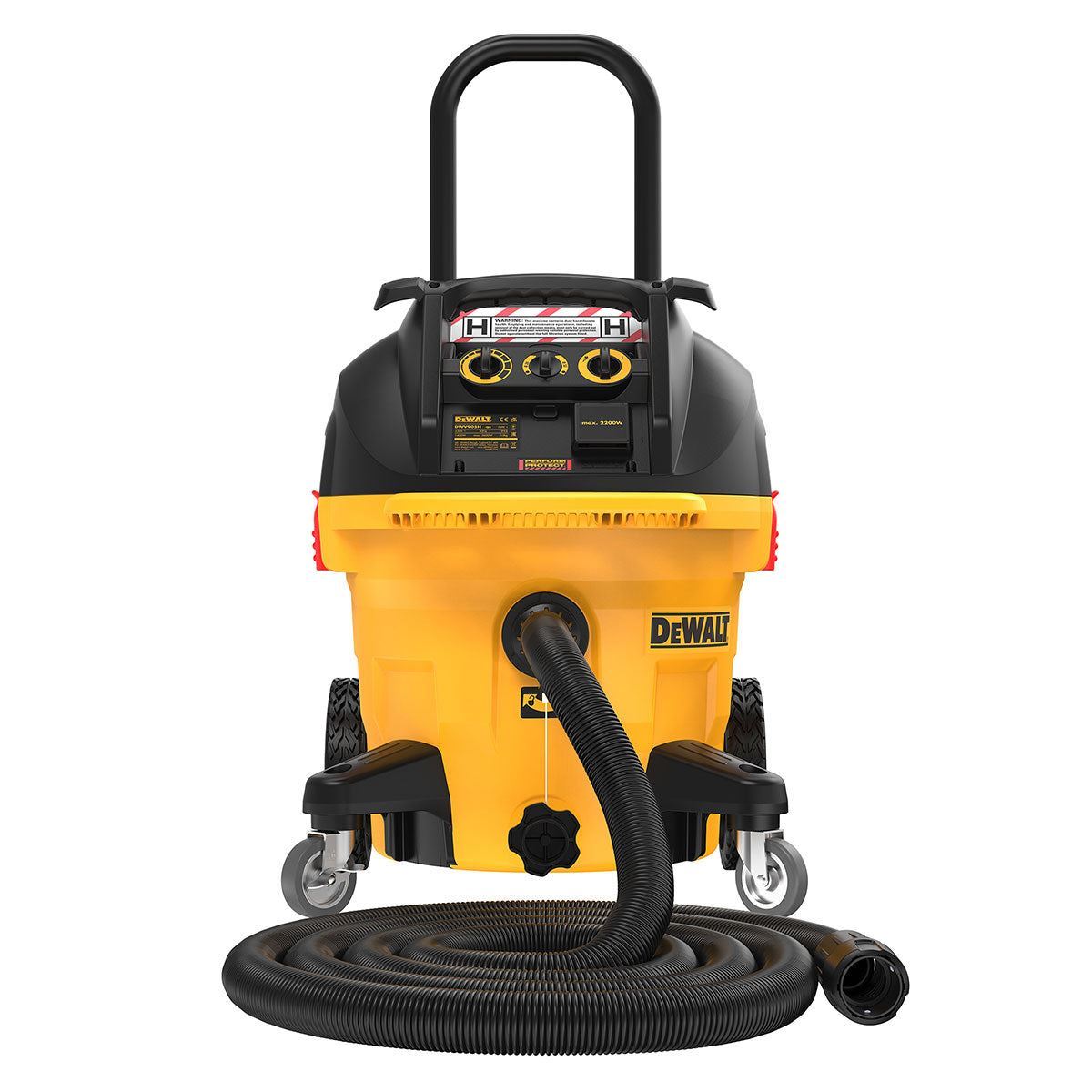 Dewalt DWV905H H-Class Wet & Dry Dust Extractor 38L 1400W/240V with DWV9350 Floor Cleaning Kit