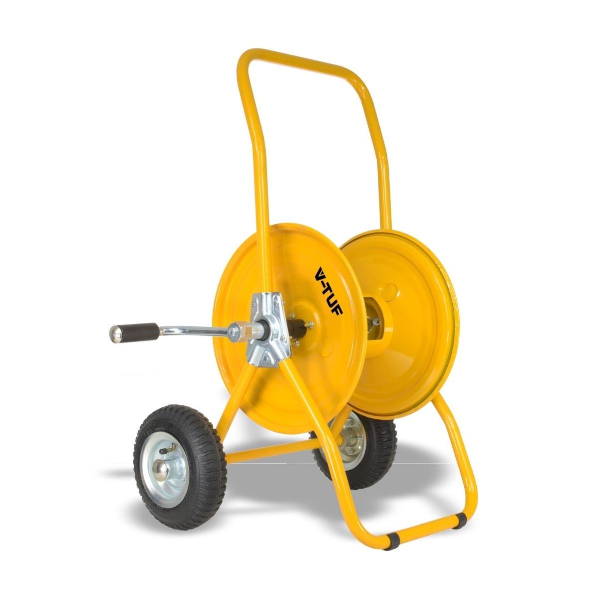 V-TUF V3.1250 Manual Wind Hose Reel Trolley Holds 50m of 1/2