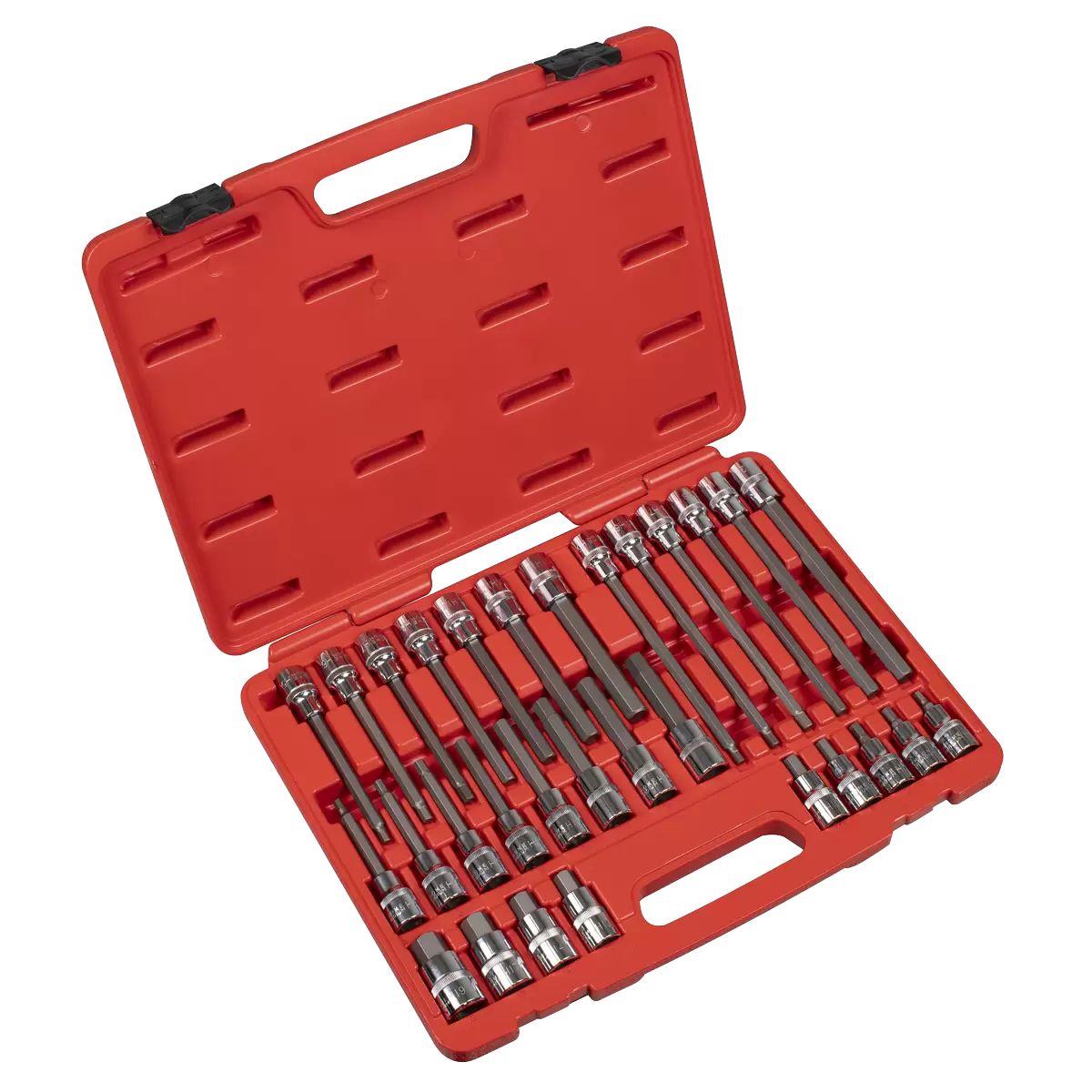 Sealey AK2196 Hex Socket Bit Set 30pc