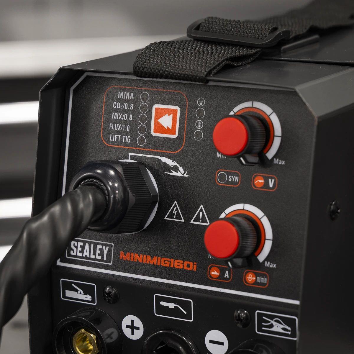 Sealey MINIMIG160i MIG/TIG & MMA ARC/STICK Inverter Welder 160A/230V