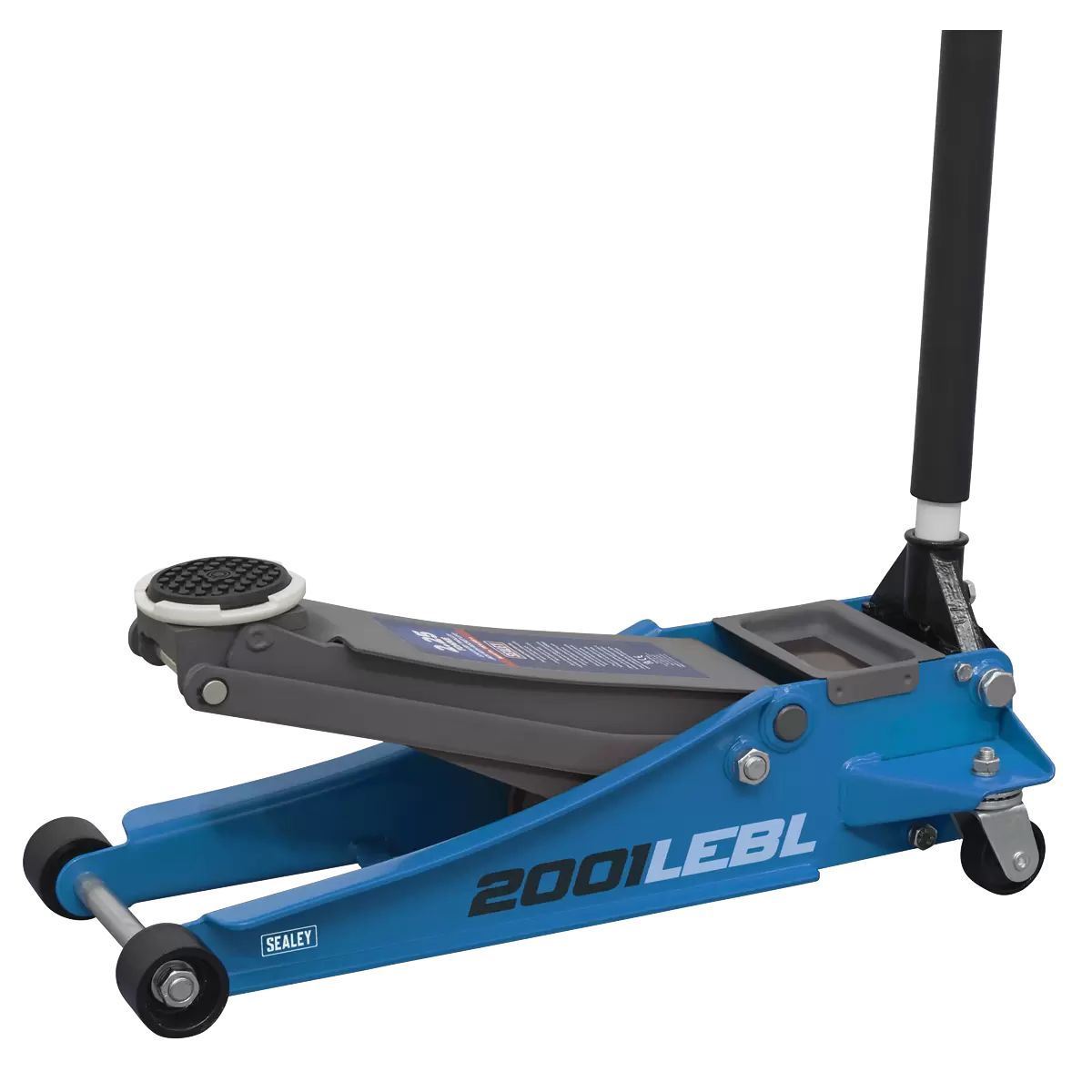 Sealey 2001LEBL Trolley Jack 2.25tonne Low Entry Rocket Lift Blue