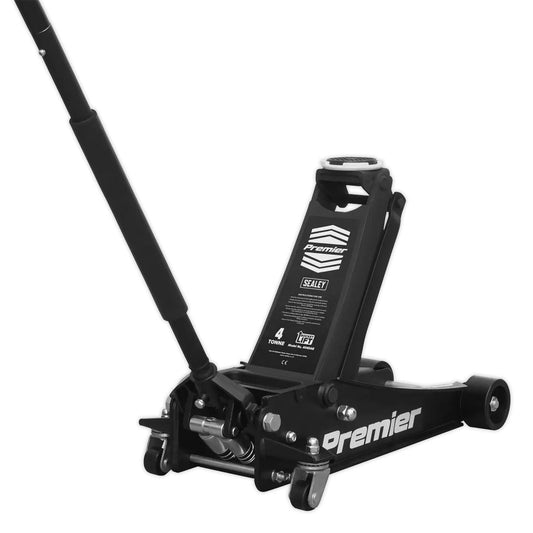 Sealey 4040AB Trolley Jack 4tonne Rocket Lift Black