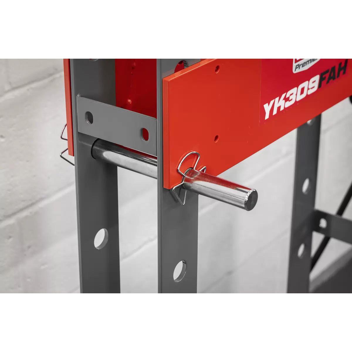 Sealey YK309FAH Premier Heavy-Duty Air/Hydraulic Floor Type Press with Foot Pedal 30 Tonne