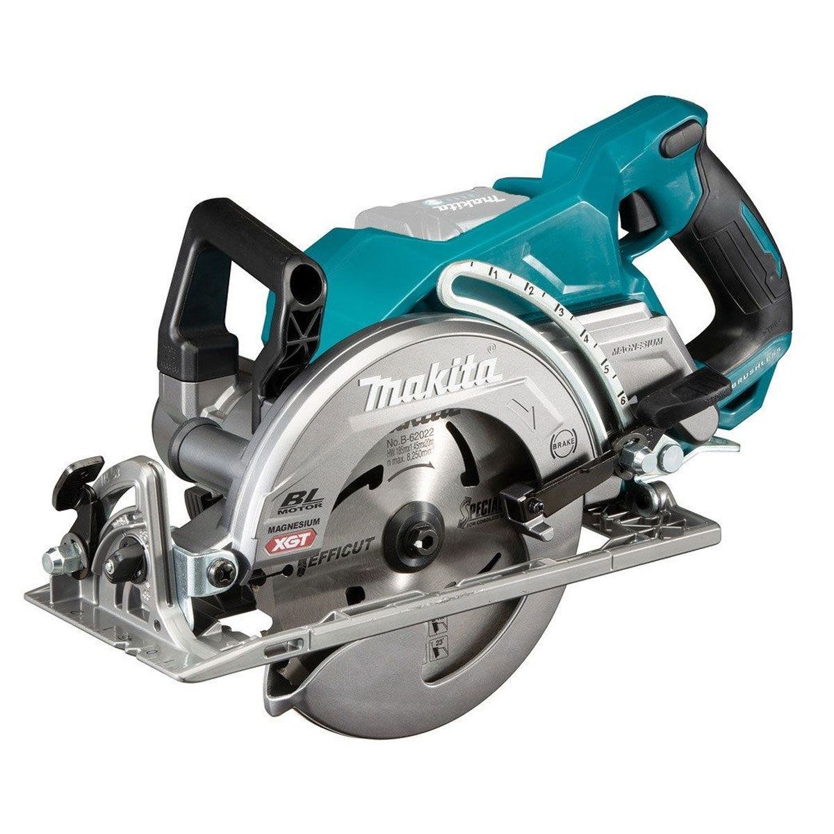 Makita RS001GZ 40V max XGT Brushless 185mm Circular Saw With 1 x 8.0Ah Battery & Charger