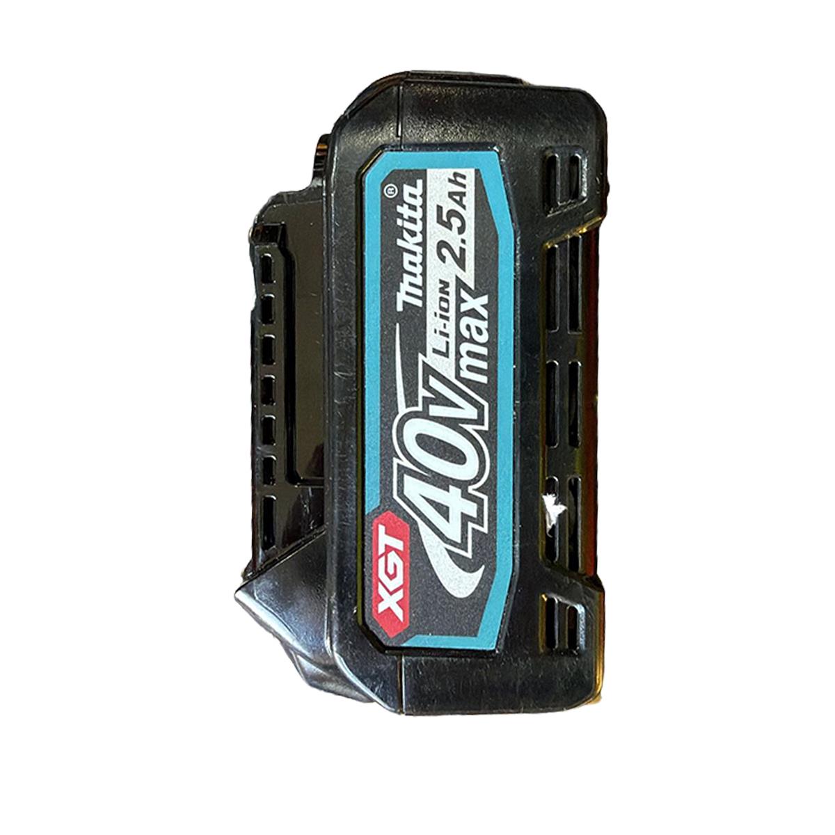 Makita BL4025 40V Max XGT 2.5Ah Li-ion Battery 191B36-3 Item Condition Used