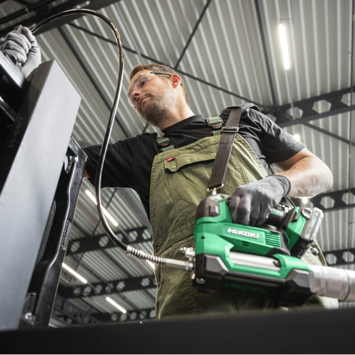 HiKOKI AL18DAW4Z 18V Grease Gun Body Only