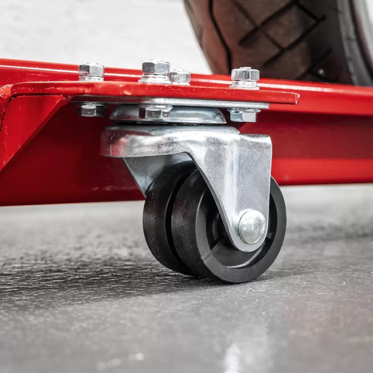 Sealey MS063L Long Motorcycle Side Stand Type Dolly