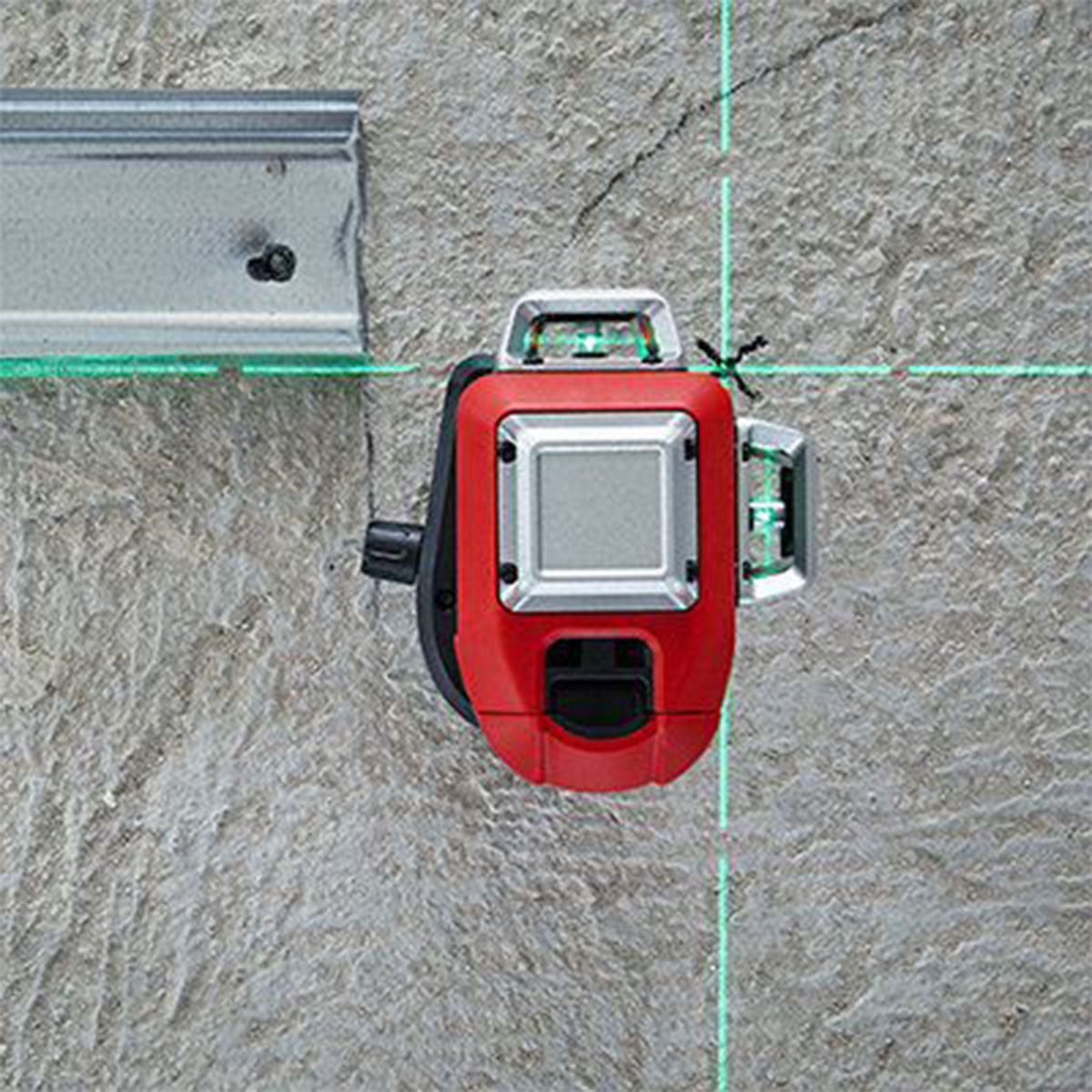 Leica Lino LGS-L6G Self-Levelling Green Multi-Line Laser With Battery, Charger & Case