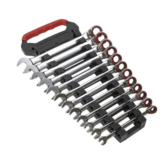 Sealey AK63944 Reversible Ratchet Combination Spanner Set 12pc