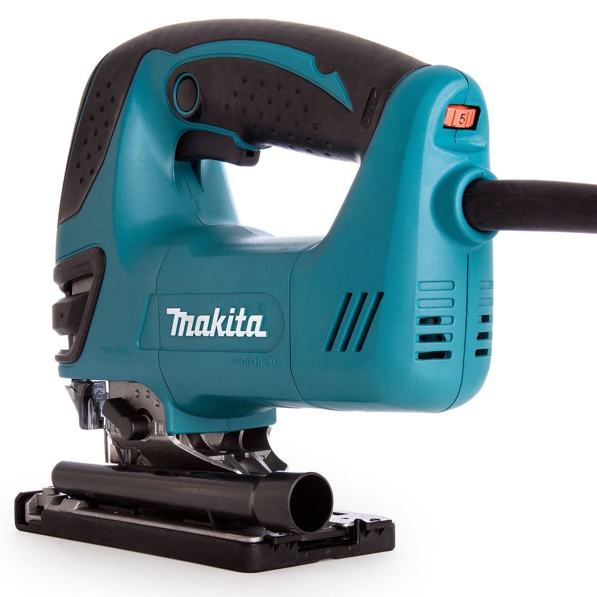 Makita 4350FCT/1 Orbital Jigsaw Tool-Less Blade Change With Job Light 110V/720W