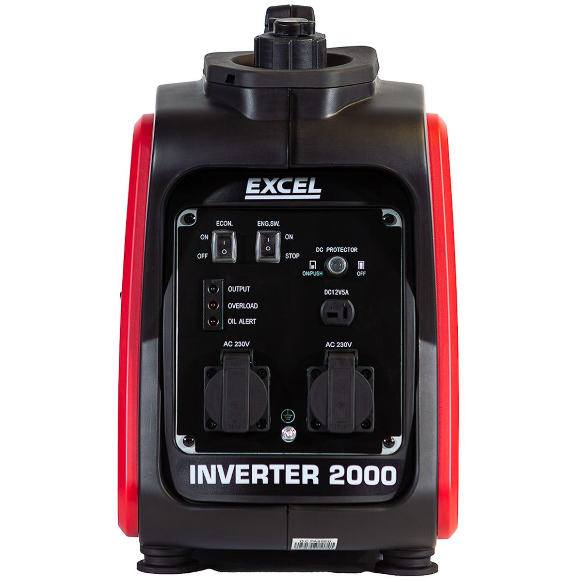 Excel Petrol Inverter Generator 4-Stroke Engine - 2000W Power Output, 99CC for Reliable Outdoor use